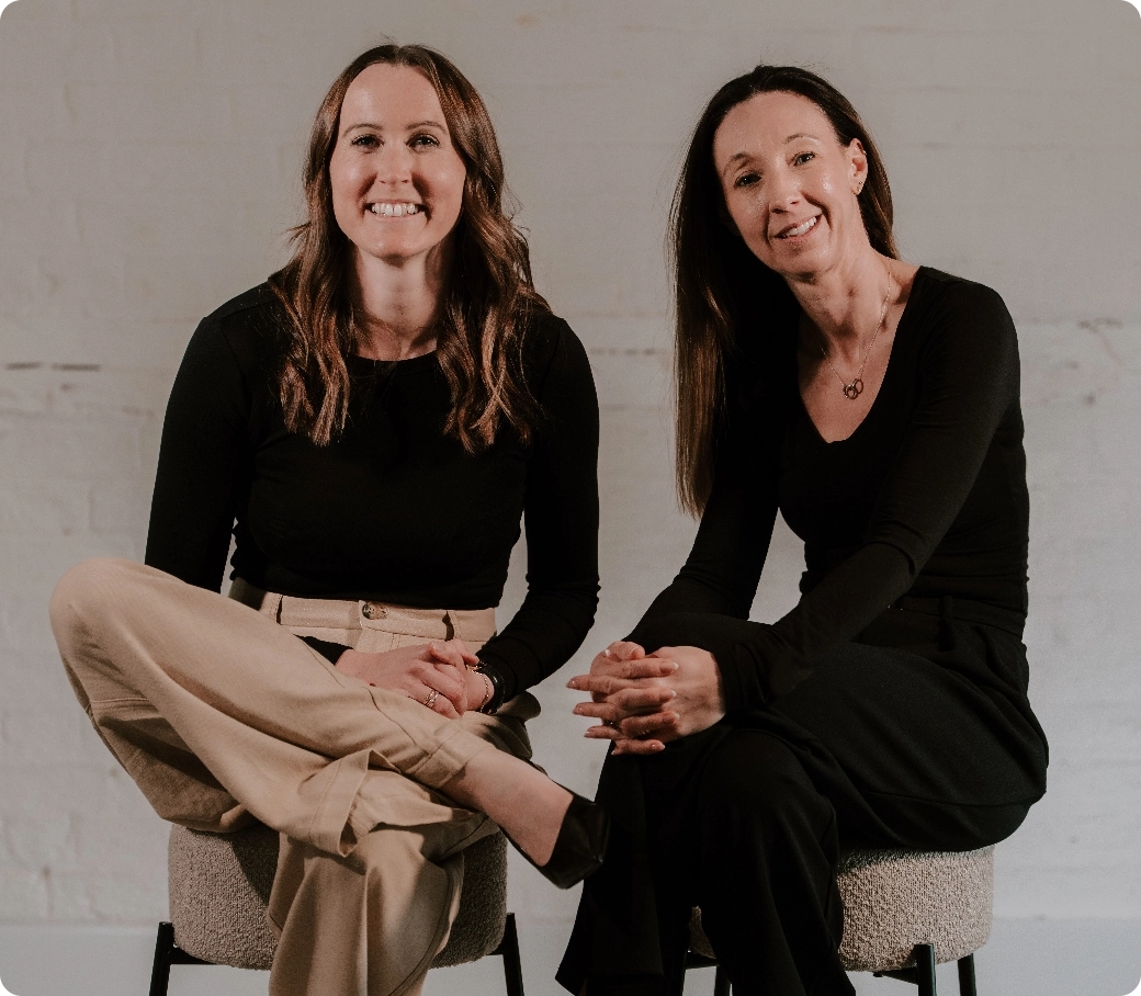 Katie Strange and Lisa Wright